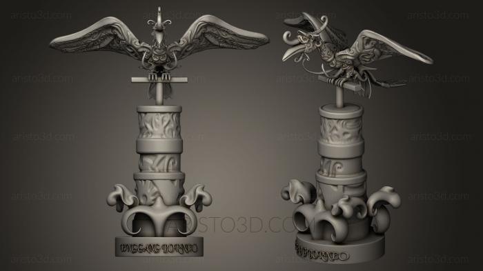 Figurines heroes, monsters and demons - STKM_0705 - 3D model for